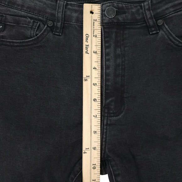 KanCan Distressed Ripped Ankle Skinny Jeans Womens 9 High Rise Denim KC8395BK - Picture 4 of 15